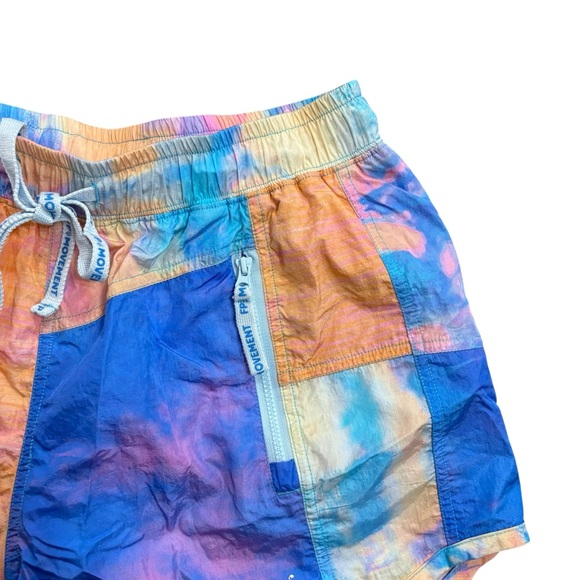 Free People Movement Glow & Gather Running Shorts Multicolored Lined Size Small - Picture 6 of 9
